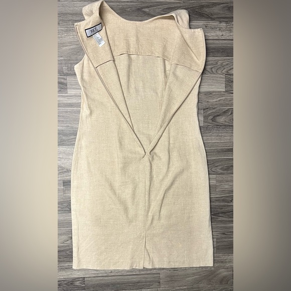 BICE Linen Embroidered Dress - Picture 5 of 7